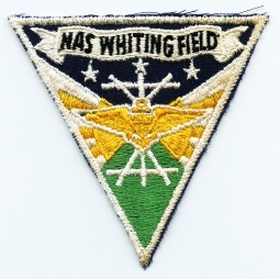 Mid-Late 1950's USN Naval Station Whiting Field Jacket Patch