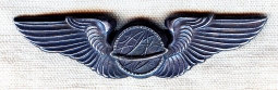 Ext Rare WWII USAAF Aussie-Made Navigator Wing n Sterling by Angus & Coote only one We've owned