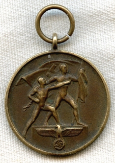 Nazi Commemorative Medal for Annexation of Sudetenland October 1938