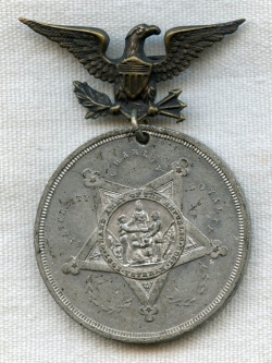 Nice 1885 Grand Army of the Republic (GAR) Medal from 19th National Encampment in Portland, Maine