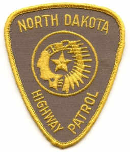 1960s North Dakota Highway Patrol Patch