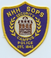Scarce Current New Hampshire Hospital / State Office Park South Campus Police Patch