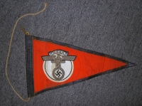 1930s NSKK (German National Socialist Motor Corps) Automobile Pennant