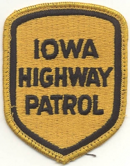 1970s Iowa Highway Patrol Patch