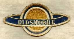 Vintage 1950's Oldsmobile Factory or Dealership Worker Uniform Patch "Saturn" Logo