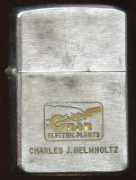 Circa 1955 Zippo Advertising Lighter for D.W. Onan & Sons Minneapolis, Minnesota