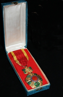 Nice Ca. 1970 National Order of Vietnam 5th Class or Knight Medal in Original Box