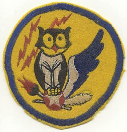 WWII USAAF WASP Training Patch 999th Army Air Force Base Unit (AAFBU)