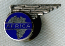 Very Rare Early WWII PAA Africa (Ferries) One Year of Service Pin Clutchback