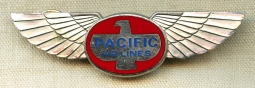 Rare Ca 1960's Pacific Air Lines Pilot Wing