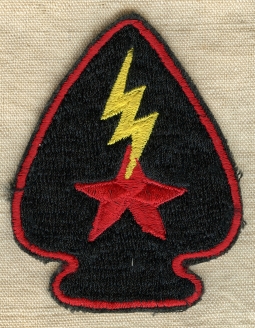 Rare Variant Thai Made US Special Forces TF-957 (21st Mike Force Command) Pocket Patch. Vietnam War