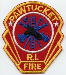 1980's Pawtucket Rhode Island Fire Patch