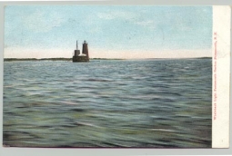 Whaleback Light, Portsmouth, New Hampshire Postcard