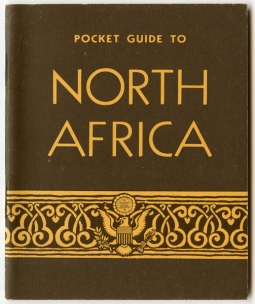 1943 US Army & USN "Pocket Guide to North Africa" in Very Nice Condition