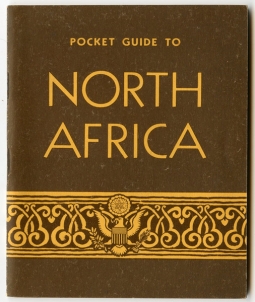 1942 US Army & USN "Pocket Guide to North Africa" in Very Nice Condition