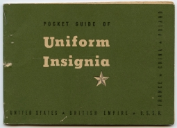 1943 US Army "Pocket Guide to Uniform Insignia" of Allied Countries
