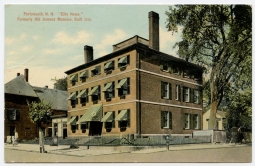 Circa 1910 Postcard of Elks' House (aka Jenness Mansion) Portsmouth, New Hampshire