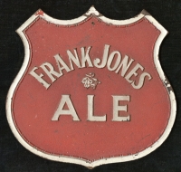 Pre-Prohibition Frank Jones Ale Advertising Sign from Portsmouth, New Hampshire