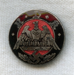 Pre-WWII Nazi RDK Reichsbund der Kinderreichen Enameled Member Pin