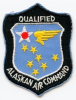 1960s Alaskan Air Command (AAC) Qualified Proficiency Jacket Patch