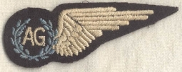 WWII Royal Australian Air Force (RAAF) Air Gunner Wing