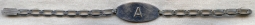 Scarce Vintage 1940 Radio Orphan Annie "A" Letter ID Bracelet from Ovaltine
