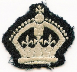 WWII Royal Air Force (RAF) Service Crown for Uniform
