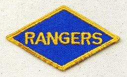 Exc. Condition WWII US Army Ranger Battalions Patch Approved Design (D-Day) Shoulder Patch