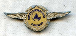 Rare 1940s Pan-Am Airways Kiddie Wing