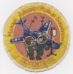 Rare Korean War MARS-17 Patch and Prototype with Personal Effects