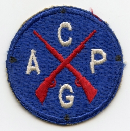 Rare WWII Civil Air Patrol Guard Patch