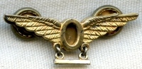 Scarce Sterling WWII Royal Canadian Air Force RCAF Operational Wings Badge for Two Tours