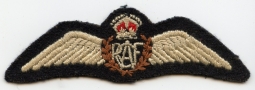 Rare Late 1920s RCAF (Royal Canadian Air Force) Pilot Wing, Unpadded Variant
