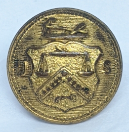 Rare 1870's US Revenue Cutter Service Uniform Button by E.L.E. & Co. London