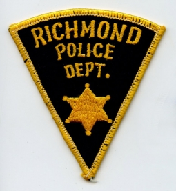 Circa 1980s Richmond, New Hampshire Police Department Patch
