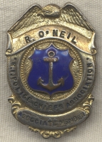Rhode Island Police Chief Associate Member Wallet Badge