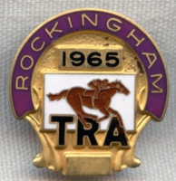 1965 Rockingham Park Thoroughbred Racing Association Member Badge