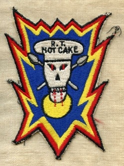 THE Original PERSONAL 1971 RT Hot Cake Pocket Patch of NCOIC Malen King Ex Walter Vedoc Collection