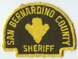 1960's San Bernardino County, California Sheriff Patch