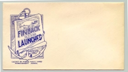 WWII USS Finback (SS-230) Launched Postal Cover
