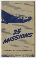 Scarce July 1943 USAAF "The Story of the Memphis Belle" Restricted Propaganda/Morale Booklet