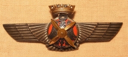 Ca 1936-1939 Spanish Civil War Period "Condor Legion" Pilot Badge or Wing German Made