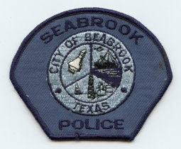 Circa 1980s Seabrook Texas Police Department Patch