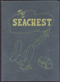 1954 "Seachest" Yearbook for US Naval Officer Candidate School Class 18