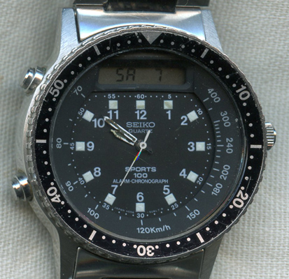 seiko quartz sports 100 alarm chronograph