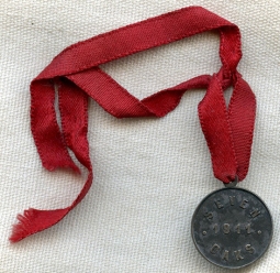 Lovely Coin Silver Charm or Field Day Award from 1911 from Seven Oaks Estate