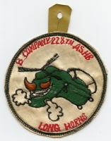 Rare Ca 1968 Nam Made Pocket Hanger for B Company, 228th ASHB, Attached to 1st Cavary Div, US Army