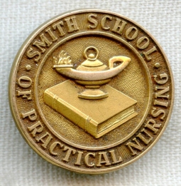 Late 1940s-Early 1950s Smith School of Practical Nursing Graduation Pin