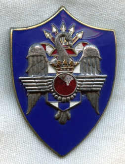 Circa 1950 Military Academy of the Air Force/Milicias Universitarias del Aire Badge