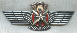 WWII Spanish Nationalist AF Pilot - Observer Wing in Silver by Rokiski